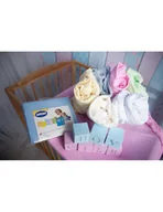 Przewijaki - Dzidziuś veto Pokrowiec na przewijak 50/70 z gumką 100% Bawełna, Kolor: Ecru - miniaturka - grafika 1