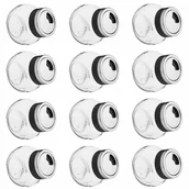 Pojemniki kuchenne - Pojemnik Szklany Kuchenny Na Przyprawy 12 X 190 Ml - miniaturka - grafika 1