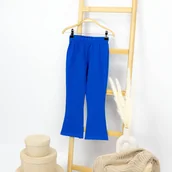 Legginsy - Dziewczęce legginsy dzwony, niebieskie, Tup Tup - miniaturka - grafika 1