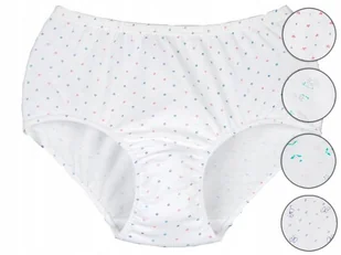 ANGELIKA MAJTKI DAMSKIE W KWIATKI 6 SZT. ROZM. L - Majtki damskie - miniaturka - grafika 1