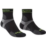Skarpetki i podkolanówki sportowe - Bridgedale Skarpety Trail Run Ultra Light T2 Merino Sport 3/4 Crew Black - miniaturka - grafika 1