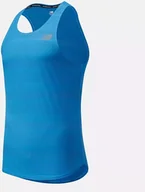 Koszulki sportowe męskie - New Balance Koszulka do biegania Q Speed Jacquard Tank MT13276HLU - miniaturka - grafika 1