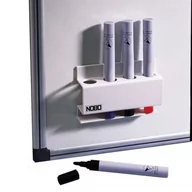 Akcesoria do tablic - Przybornik magnetyczny na markery NOBO biały /35038046/ - miniaturka - grafika 1