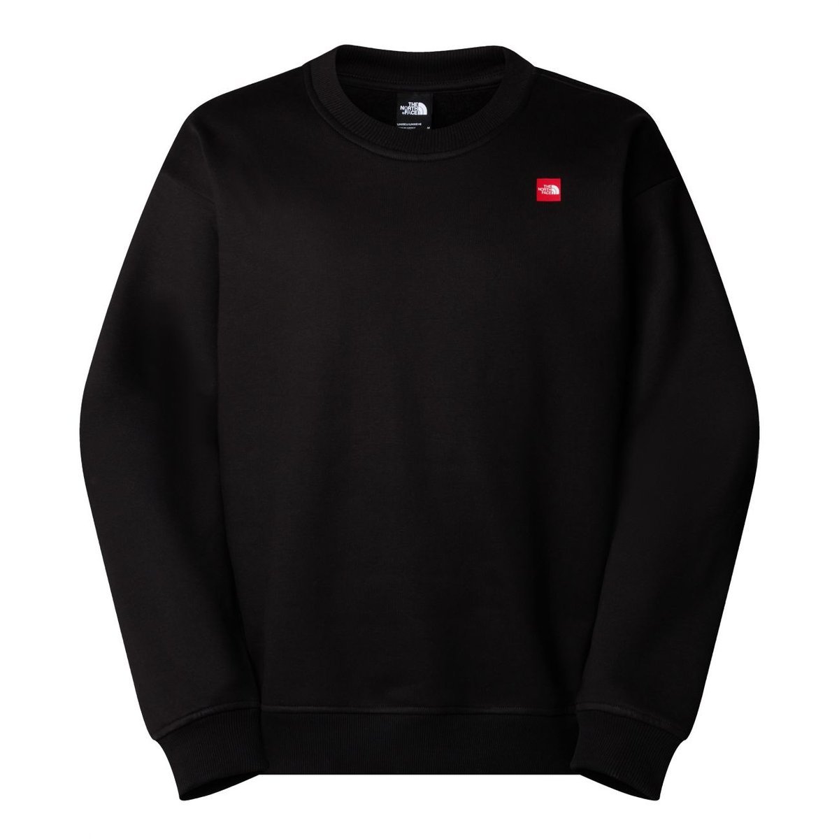 felpa the north face nf0a8c1sjk31 unsx axys oversized black