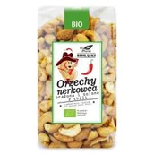 Orzeszki - BIO PLANET ORZECHY NERKOWCA PRAŻONE I SOLONE Z CHILI BIO 350 g - - miniaturka - grafika 1