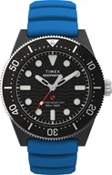 Zegarki męskie - Zegarek Timex TW2Y02500 Deepwater Reef 200 XCF 43mm Synthetic Rubber Strap - miniaturka - grafika 1