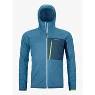 Kurtki narciarskie - Kurtka ocieplana męska Ortovox Swisswool Piz Duan Jacket - miniaturka - grafika 1
