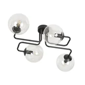Lampy sufitowe - Emibig BRENDI 4 BL TRANSPARENT 831/4 lampa sufitowa 4x40W/E14 IP20 831/4 - miniaturka - grafika 1