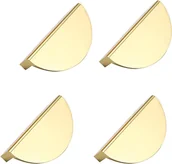 Zawiasy, okucia i inne akcesoria - metalowe uchwyty do kuchni, złote uchwyty do mebli i szafek, do mebli biurowych i sypialnianych. - miniaturka - grafika 1