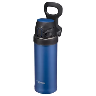 ZOJIRUSHI ZOJIRUSHI Kubek termiczny Zojirushi Flip-and-Go 480 ml z ceramiczną powłoką niebieski SM-QAF48-AK - Termosy - miniaturka - grafika 1