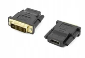 Kable - Accura HDMI - DVI-D F/M czarny - miniaturka - grafika 1