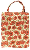 Torby sportowe - Torba gobelinowa ze wzorem maków (ecru) - miniaturka - grafika 1