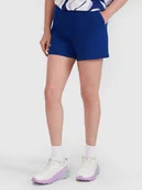 Spodenki damskie - 4F Spodenki dresowe z dzianiny waflowej damskie 4FRSS25TSHOF700-31S Niebieski Roz. M - miniaturka - grafika 1