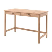 Biurka dla dzieci - Biurko dziecięce z litego drewna dębowego 60x120 cm Forrest – Vipack - miniaturka - grafika 1