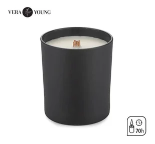 Świeca sojowa 220g - Black Pomegranate - VERA YOUNG - Świece - miniaturka - grafika 1