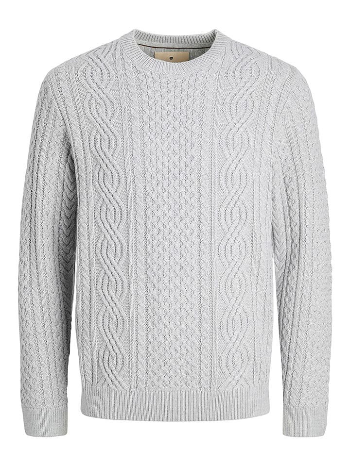 Jack & Jones Sweter w kolorze szarym