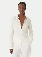 Koszule damskie - Patrizia Pepe Koszula 8C0872/A8I1-W409 Beżowy Regular Fit - miniaturka - grafika 1