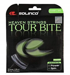 Solinco Zestaw Tour Bite struny, srebrny, 12.2 m, 0555020120200004 S-TB-18S-1,15 mm (S-TB-18S-1,15  mm) - Tenis ziemny - miniaturka - grafika 1
