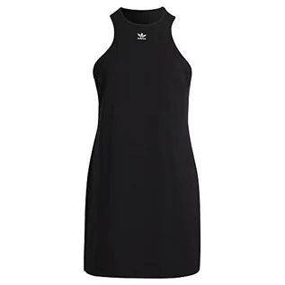 Sukienki - adidas Sukienka damska, czarna, XXL - grafika 1