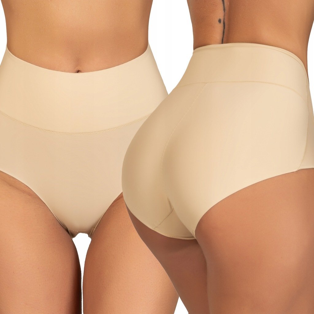 Laserowo Cięte Majtki Korygujące Wyszczuplające Brzuch Modelujące