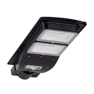 Lampy ogrodowe - Naświetlacz Solarny LED STREET-6 z czujnikiem PIR, czarny POLUX - miniaturka - grafika 1