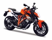 Kolekcjonerskie modele pojazdów - Maisto, 32710 KTM 1290 SUPER DUKE R Z PODSTAWKĄ 1/12 - miniaturka - grafika 1