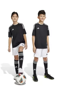 Spodnie i spodenki dla chłopców - adidas Performance szorty dziecięce TIRO 23 SHO Y kolor biały regulowana talia - grafika 1