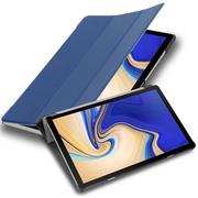 Etui do tabletów - Pokrowiec Do Samsung Galaxy Tab S4 (10.5 cala) Etui w CIEMNO NIEBIESKI JERSEY Obudowa Case Cover Portfel Ochronny Cadorabo - miniaturka - grafika 1