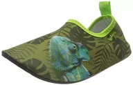 Buty dla dziewczynek - Playshoes buty dziecięce, unisex, ochrona przed promieniowaniem UV, na boso, kameleon, zielony - Grün Oliv 34-24/25 EU - miniaturka - grafika 1
