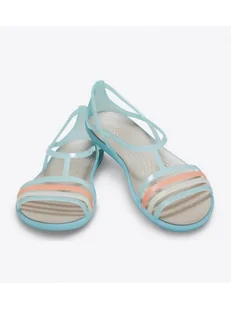 Crocs Sandały "Isabella" w kolorze błękitnym - Sandały damskie - miniaturka - grafika 1