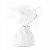 Balony i akcesoria - CIĘŻAREK DO BALONÓW HEL OBCIĄŻNIK BIAŁY 1x - miniaturka - grafika 1