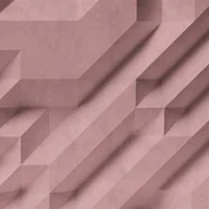 Fototapety - Fototapeta Motyw 3D różowym - 371 x 280 cm - ONE WALL ONE ROLE - miniaturka - grafika 1