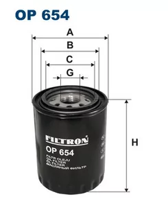 Filtr oleju Filtron OP 654 - Filtry oleju - miniaturka - grafika 1