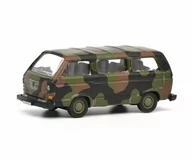 Samochody i pojazdy dla dzieci - Schuco Vw T3 Bus Bundewehr 1:87 452636600 - miniaturka - grafika 1