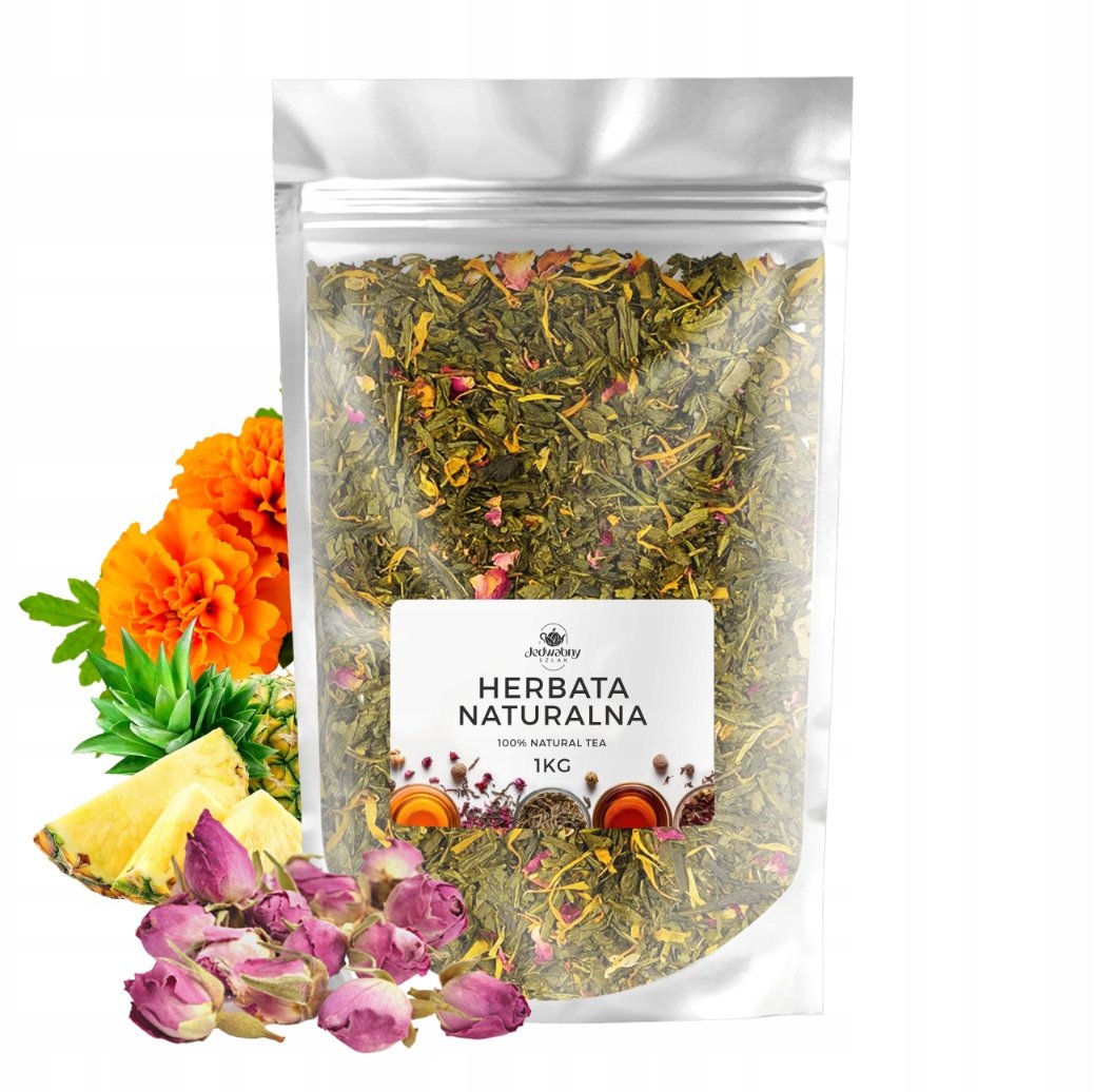 Herbata zielona liściasta Yellow River green tea sencha 1kg
