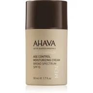 Kosmetyki do pielęgnacji twarzy męskie - Ahava Time To Energize Men odmładzający krem nawilżający SPF 15 50 ml - miniaturka - grafika 1