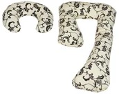 Poduszki do karmienia - Zestaw Poduszek Uniwersalnych, Wygodne, Ciążowe Zestaw Poduszek Uniwersalnych, Wygodne, Ciążowe (Wzór: Esy Floresy Jasne) - miniaturka - grafika 1