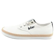 Trampki męskie - Buty Lee Cooper LCW-25-02-3252M trampki espadryle męskie białe - miniaturka - grafika 1