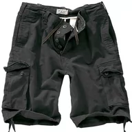 Odzież taktyczna i umundurowanie - Szorty SURPLUS VINTAGE SHORTS WASHED - Black - miniaturka - grafika 1