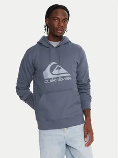 Quiksilver Bluza Comp Logo EQYFT05053 Niebieski Regular Fit - Bluzy męskie - miniaturka - grafika 1