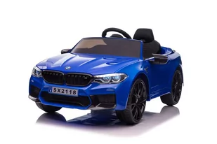 Auto Na Akumulator BMW M5 DRIFT Niebieskie - Pojazdy elektryczne dla dzieci - miniaturka - grafika 2