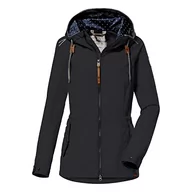 Kurtki damskie - G.I.G.A. DX Damska kurtka funkcyjna / kurtka outdoorowa z kapturem - GS 3 WMN JCKT, granatowa, 46, 38205-000 - miniaturka - grafika 1