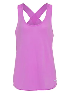 Nike Top sportowy w kolorze fioletowym - Koszulki sportowe damskie - miniaturka - grafika 1