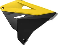 Części motocyklowe - POLISPORT 8423700001 - Mocne i trwałe osłony chłodnicy kompatybilne z motocyklami Suzuki w kolorze żółtym/czarnym - miniaturka - grafika 1