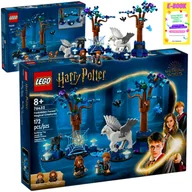 Klocki - LEGO HARRY POTTER ZESTAW ZAKAZANY LAS MAGICZNE STWORZENIA KLOCKI PREZENT + EBOOK - miniaturka - grafika 1