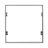 Akcesoria do oświetlenia - Ramka Aluminiowa Składana do Paneli LED 600X600 Biała Bez widocznych śrub V-TAC 5 Lat Gwarancji - miniaturka - grafika 1