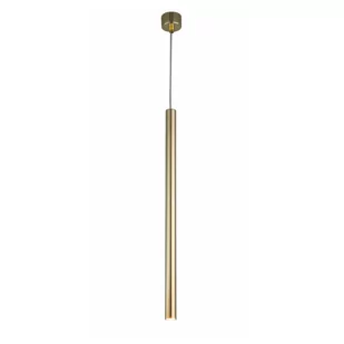 Light Prestige Lungo lampa wisząca tuba złota LP-894/1P GD LP-894/1P GD - Lampy sufitowe - miniaturka - grafika 1