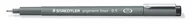 Długopisy - Staedtler, Pisak z atramentem pigmentowym, czarny, 0.5 mm - miniaturka - grafika 1