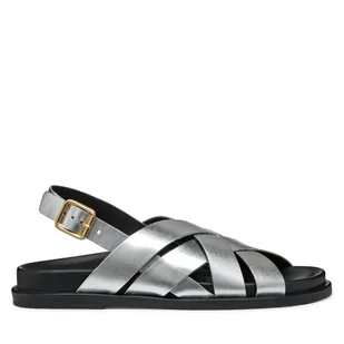 Sandały Geox D Adelash D55YWA 000CF C1007 Srebrny - Sandały damskie - miniaturka - grafika 1