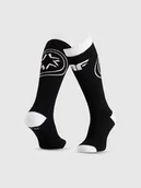 Skarpetki dla dzieci - 4F Skarpety narciarskie chłopięce - czarne 38-40 - miniaturka - grafika 1